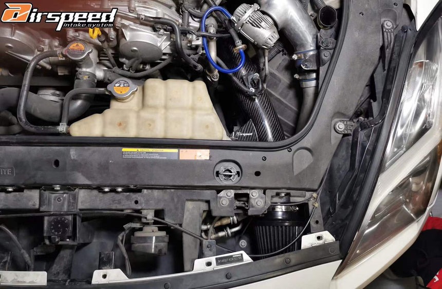 Nissan GTR R35 2009 Airspeed Brand 100% Dry Carbon Fiber Cold Air Intake System