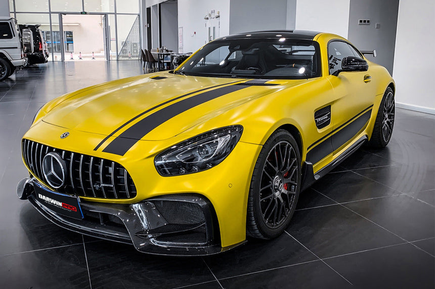 2017-2021 Mercedes Benz AMG GT/GTS/GTC IMP Performance Partial Carbon Fiber Front Bumper