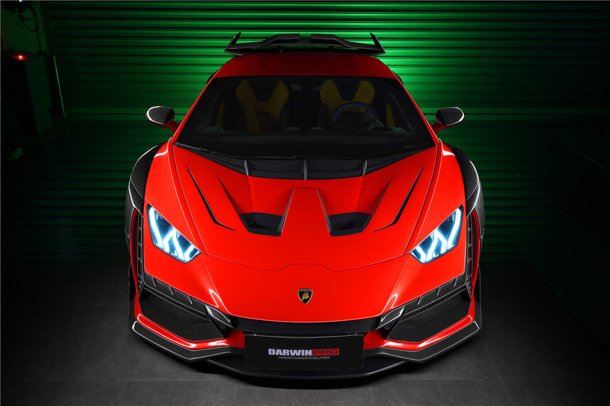2015-2022 Lamborghini Huracan LP610 & LP580 Coupe Only BKSSII Style Full Wide Body Kit
