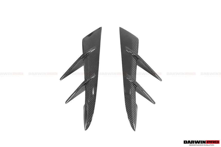 2019-UP Toyota GR Supra (J29/DB) A90 A91 BKSS Style Carbon Fiber Front Bumper Vents