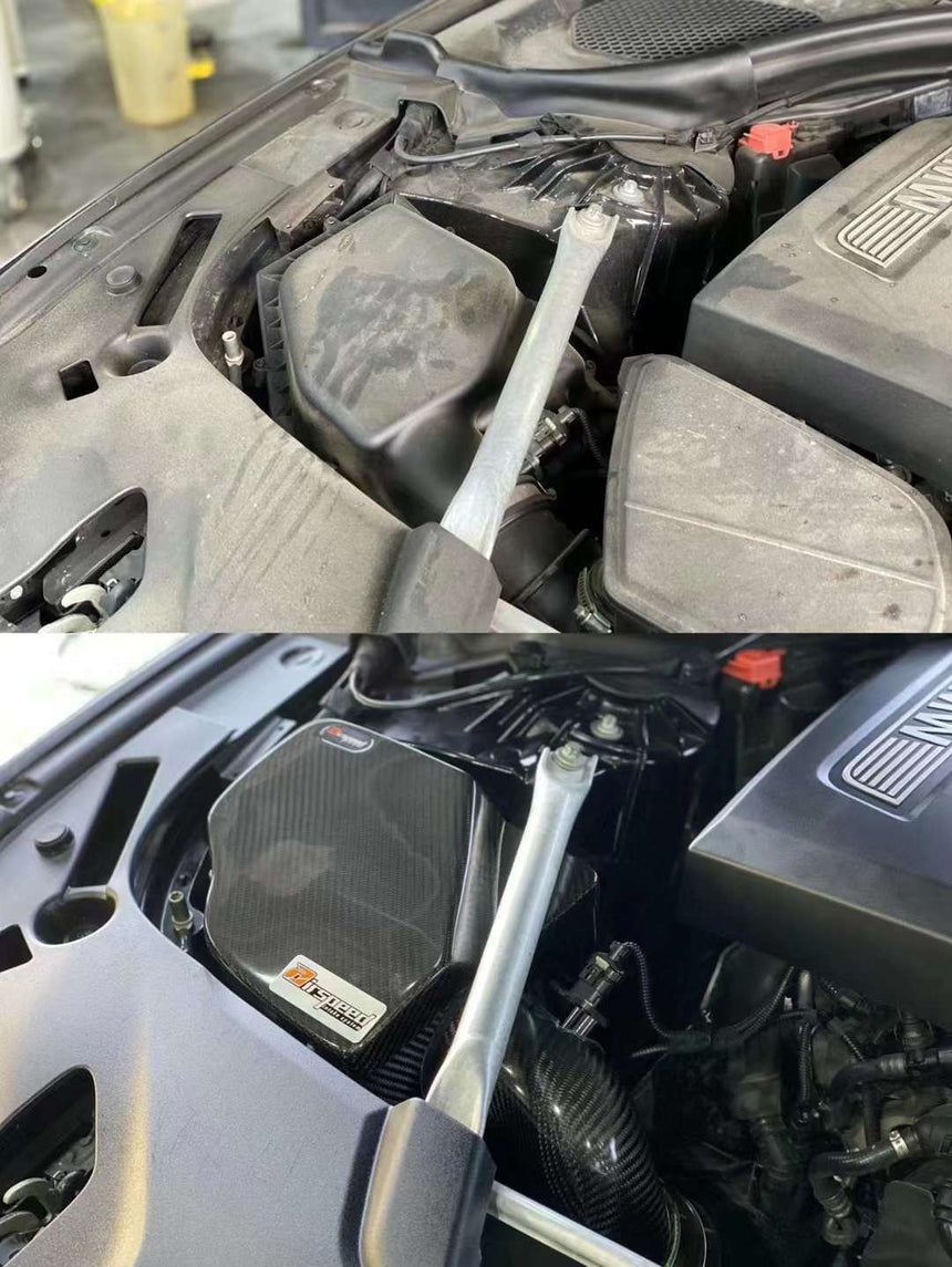 BMW 5 Series (B48 G Chassis) 2.0T (2017-UP) Dry Carbon Fiber Cold Air Intake System