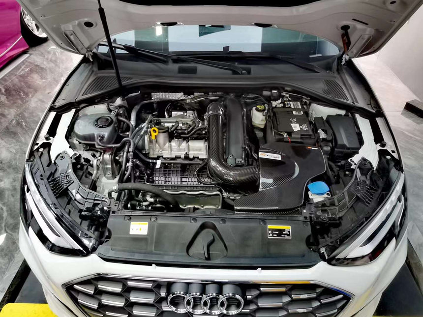 AUDI A3 1.4T Golf8 Airspeed Brand 100% Dry Carbon Fiber Cold Air Intake System
