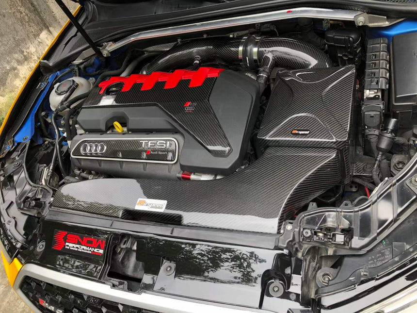 AUDI RS3,TTRS Airspeed Brand 100% Dry Carbon Fiber Cold Air Intake System