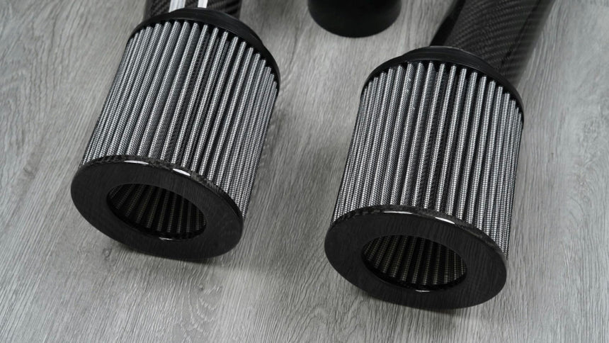 Nissan GTR R35 2009 Airspeed Brand 100% Dry Carbon Fiber Cold Air Intake System