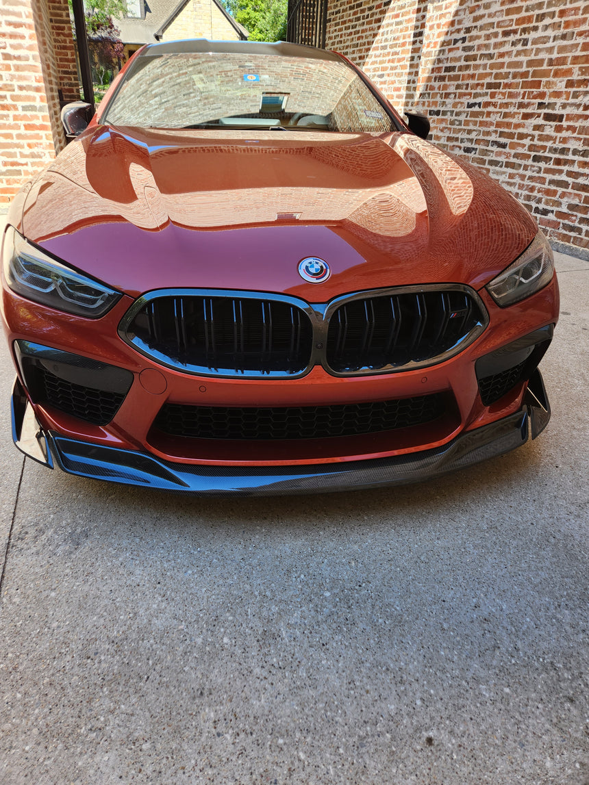 BMW M8 - F93 Dry Carbon Fiber Front Lip - Zacoe