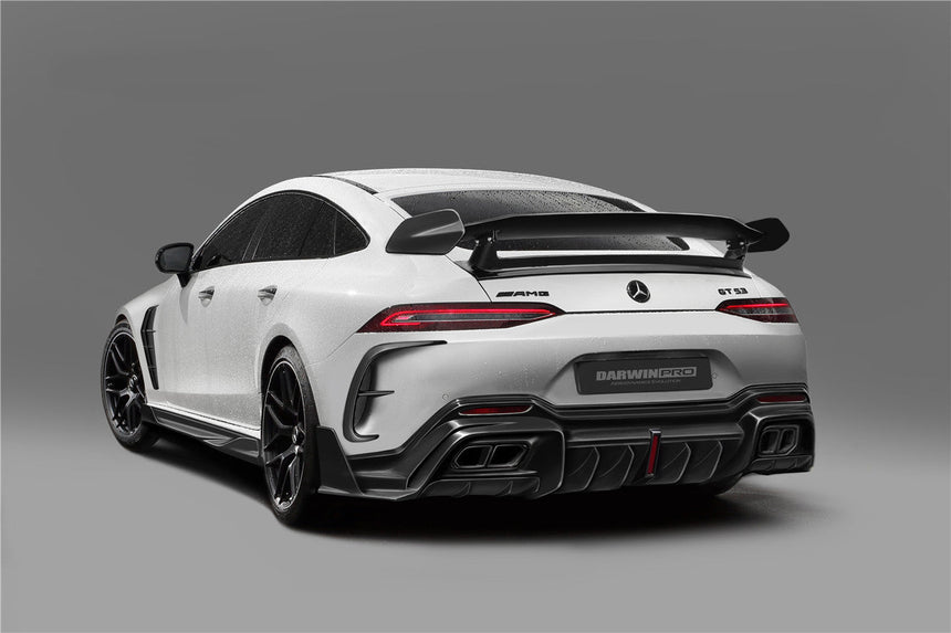 2019-2024 Mercedes Benz AMG GT50 GT53 GT43 GT63 GT63S 4Door Coupe X290 IMP Performance Ver.2 Part Carbon Fiber Rear Bumper