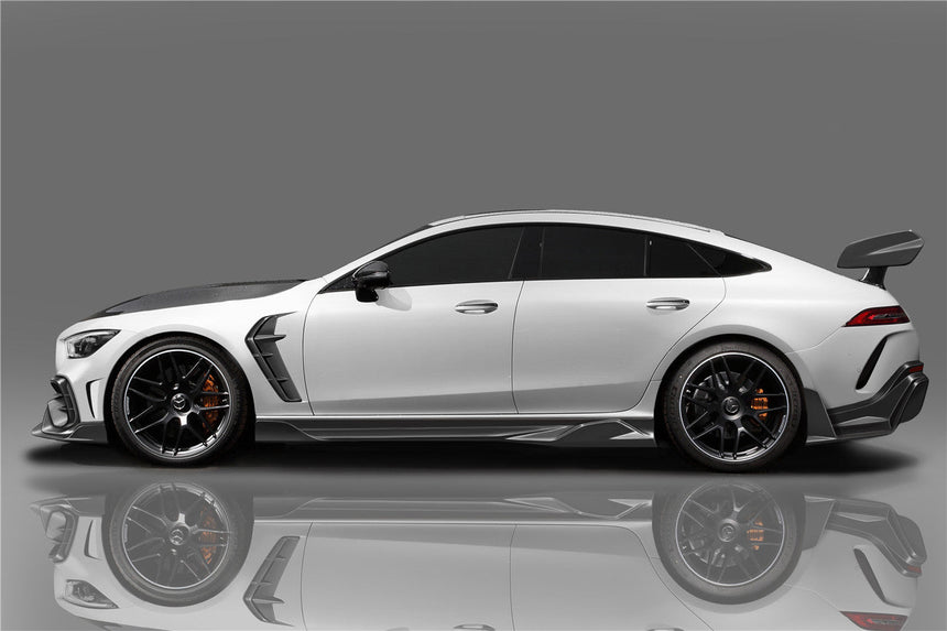 2019-2024 Mercedes Benz AMG GT50 GT53 GT43 GT63 GT63S 4Door Coupe X290 IMP Performance Ver.2 Part Carbon Fiber Front Bumper