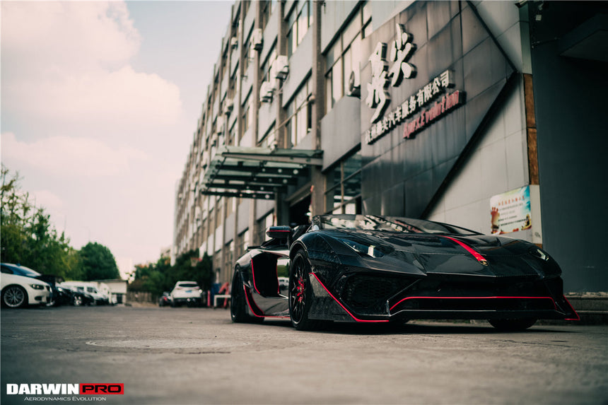 2011-2016 Lamborghini Aventador LP700 Coupe SV-BKSSII Style Wide body Carbon Fiber Aero Full Kit
