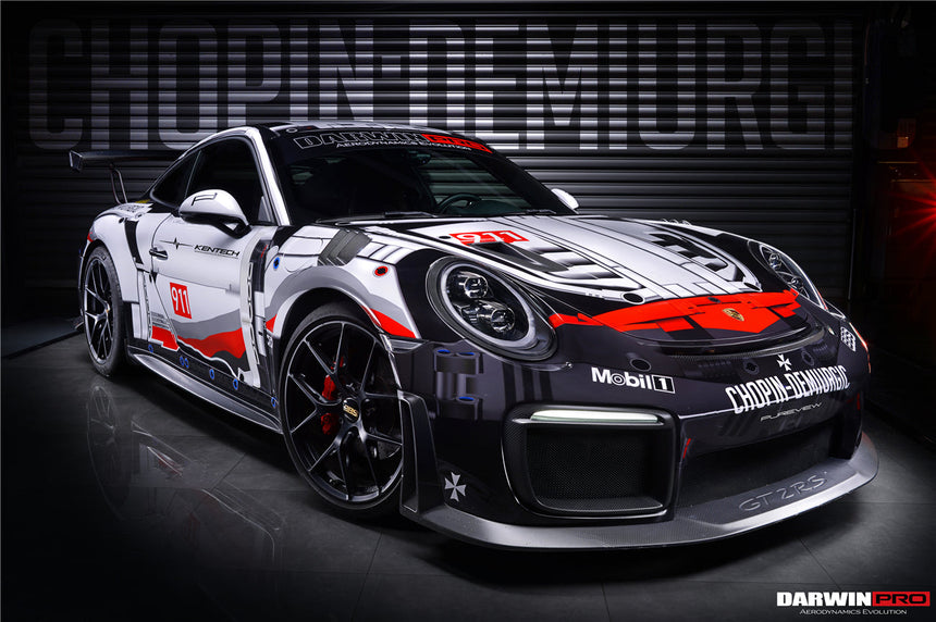 2016-2019 Porsche 911 991.2 Carrera /S GT2RS Style GT2RS Carbon Fiber Side Skirts