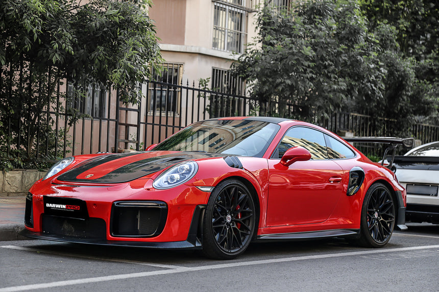 2016-2019 Porsche 911 991.2 Carrera /S GT2RS Style GT2RS Carbon Fiber Side Skirts
