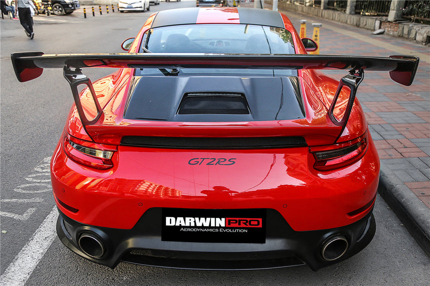 2016-2019 Porsche 911 991.2 Carrera /S/4S GT2RS Style Carbon Fiber Trunk Spoiler Wing