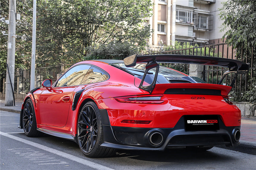 2016-2019 Porsche 911 991.2 Carrera /S/4S GT2RS Style Carbon Fiber Trunk Spoiler Wing
