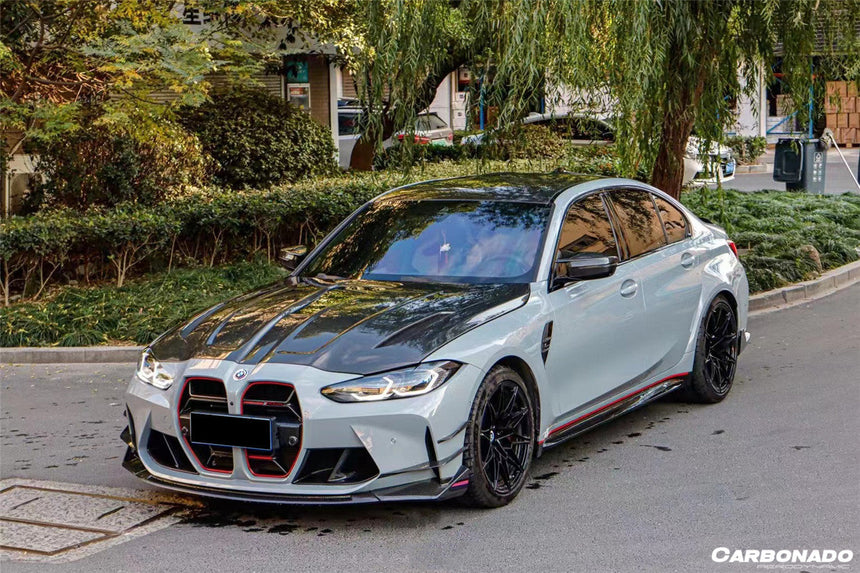 2021-UP BMW M3 G80 M4 G82/G83 OD Style DRY Carbon Fiber Gril (NO ACC)