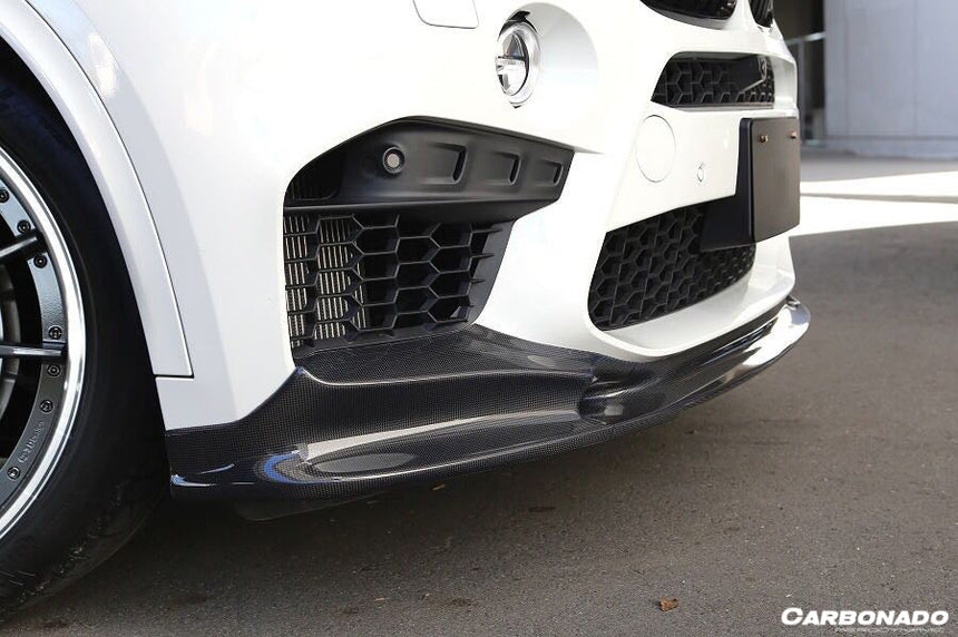 2014-2018 BMW X5M F85/X6M F86 3D Style Carbon Fiber Front Lip