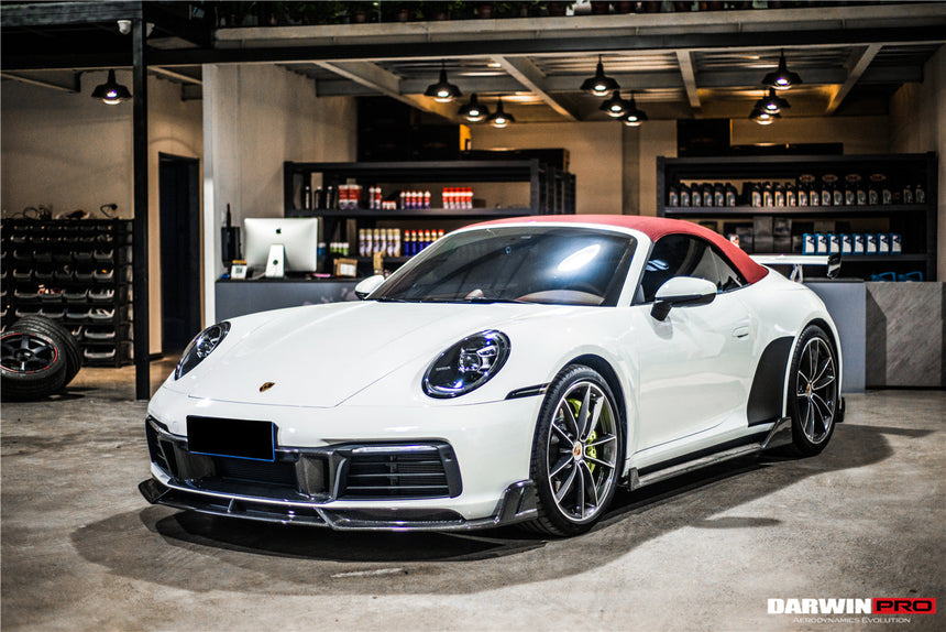 2019-2023 Porsche 911 992 Carrera S/4/4S/Targa/Cabriolet BKSS Style Side Skirts