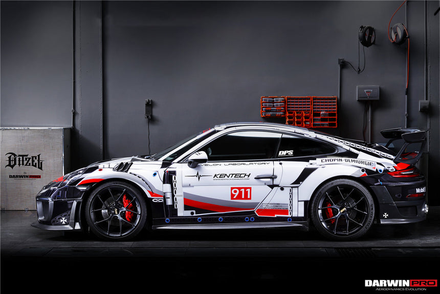 2016-2019 Porsche 911 991.2 Carrera /Targa 4/4S GT2RS Style Partial Carbon Fiber Fender
