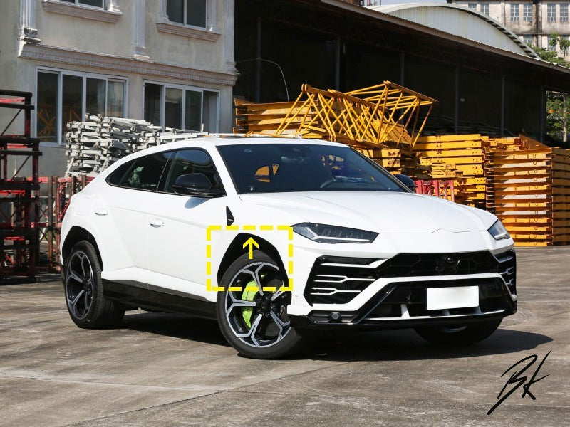 BK Aero 2018-2021 Lamborghini URUS Dry Carbon Fiber Fender Flares — view 6