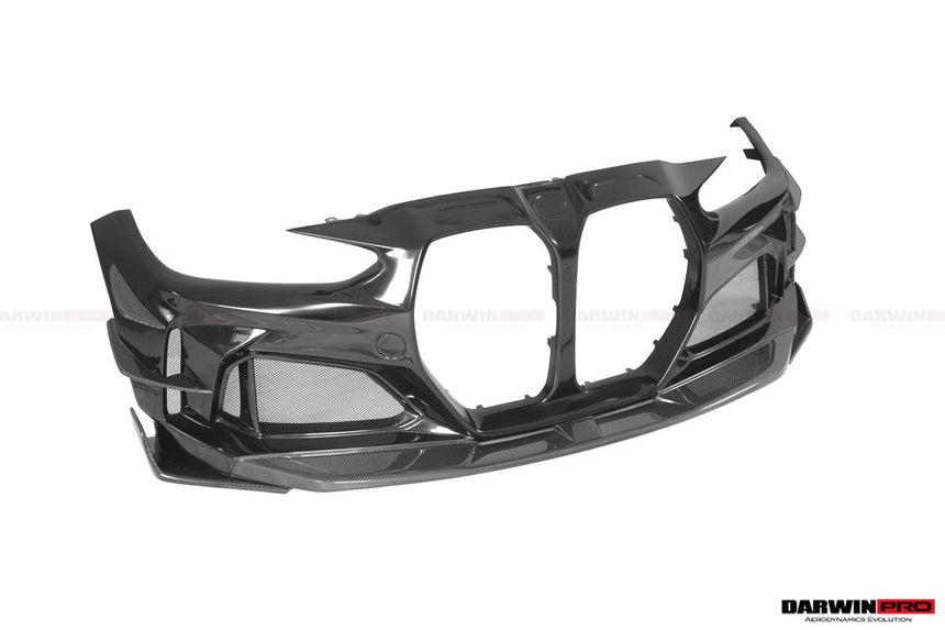 2021-UP BMW M4 G82/G83 BKSSII Style Front Bumper and Front Fender and Side Skirts