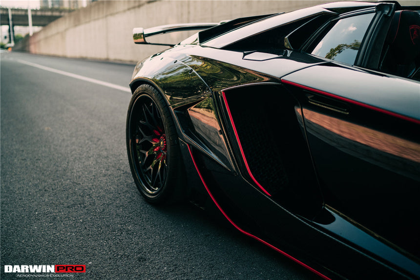 2011-2016 Lamborghini Aventador LP700 Coupe SV-BKSSII Style Wide body Carbon Fiber Aero Full Kit