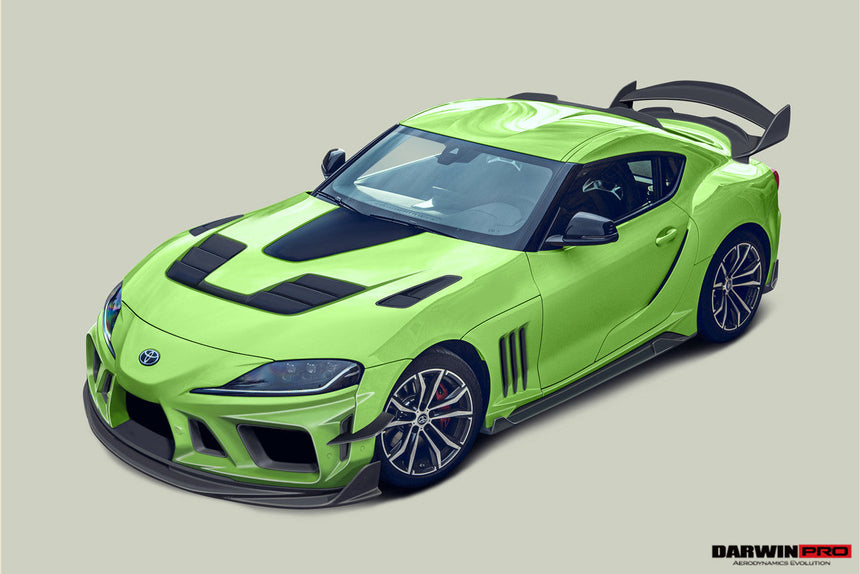 2019-UP Toyota GR Supra (J29/DB) A90 A91 BKSSII Style Part Carbon Fiber Side Skirts & Fender