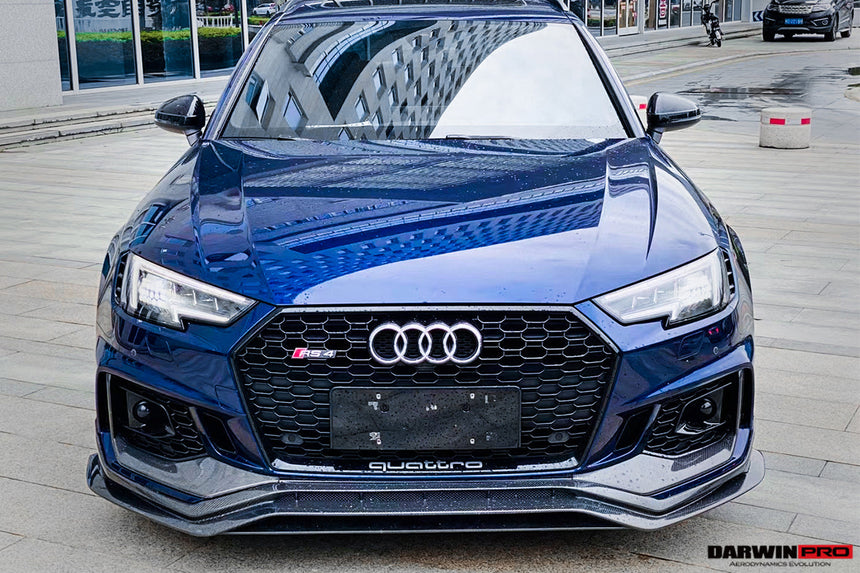 2017-2019 Audi RS4 B9 Front Bumper Trim Lip