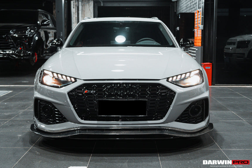 2020-2024 Audi RS4 B9.5 BKSS Style Carbon Fiber Front Lip