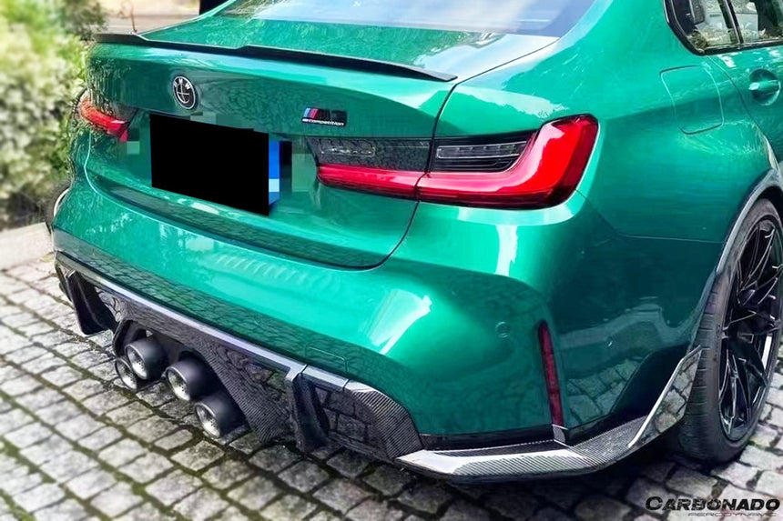 2021-UP BMW M4 G82/G83 MP Style Carbon Fiber Rear Caps