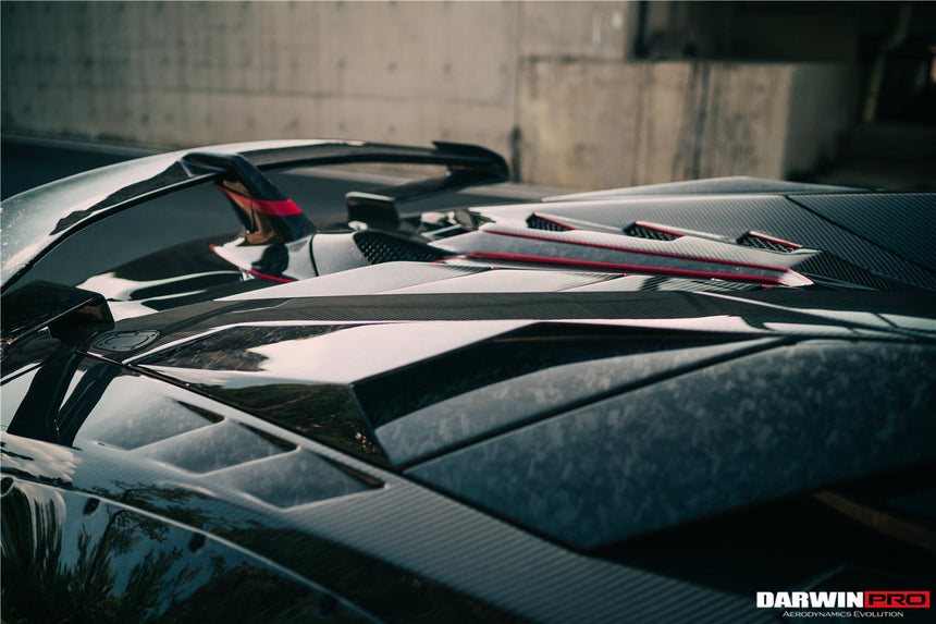 2011-2016 Lamborghini Aventador LP700 Roadster SV-BKSSII Style Wide Body Carbon Fiber Aero Full Kit
