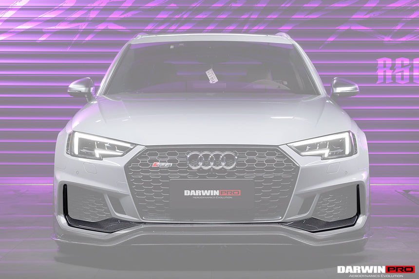 2017-2019 Audi RS4 B9 Front Bumper Trim Lip