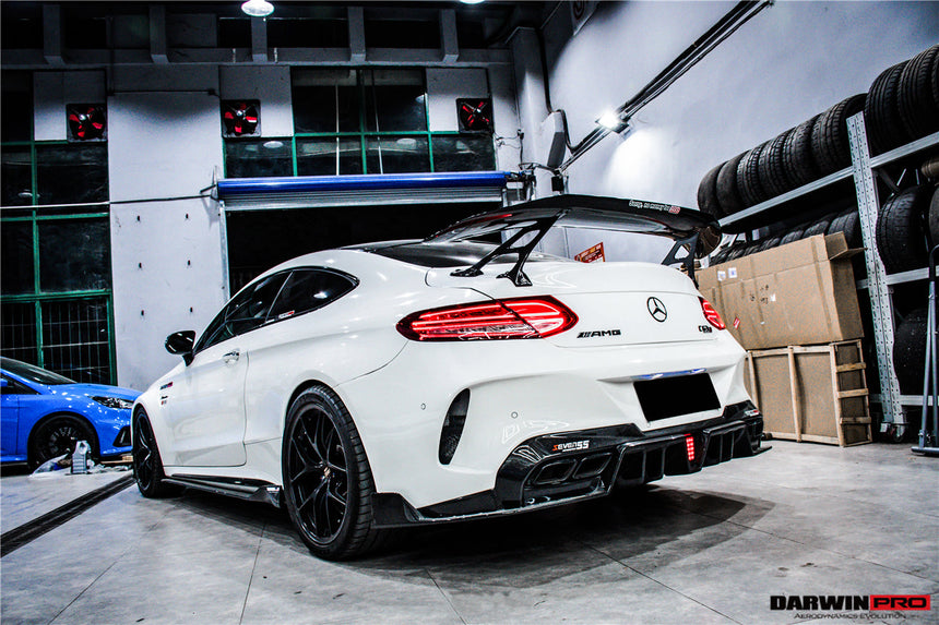2015-2021 Mercedes Benz C-Class W205 Coupe IMP Performance Carbon Fiber Trunk Spoiler