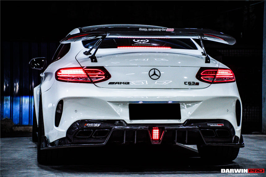 2015-2021 Mercedes Benz C-Class W205 Coupe IMP Performance Carbon Fiber Trunk Spoiler