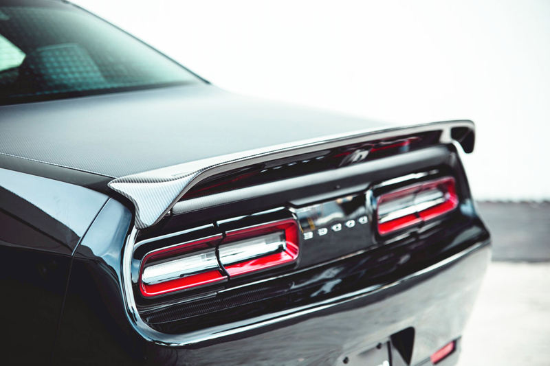 Dodge Challenger Red Eye Style Carbon Fiber Spoiler 2013 +