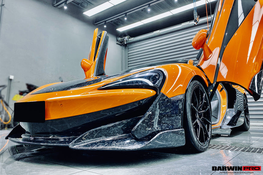 2018-2021 McLaren 600lt Carbon Fiber Front Bumper Lip