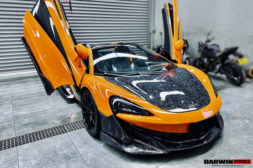 2018-2021 McLaren 600lt Carbon Fiber Front Bumper Lip