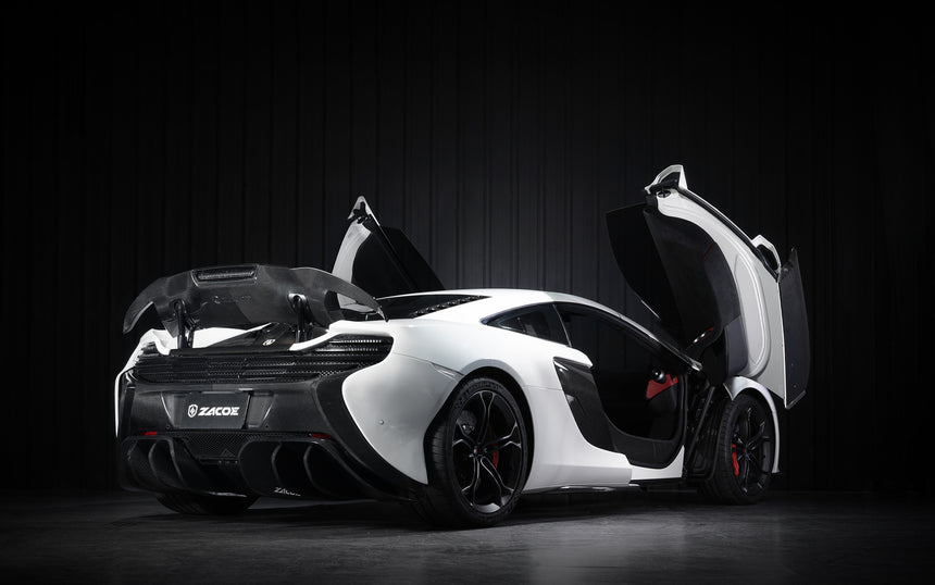 McLaren 650S Dry Carbon Fiber Fiber Spoiler Wing - Zacoe