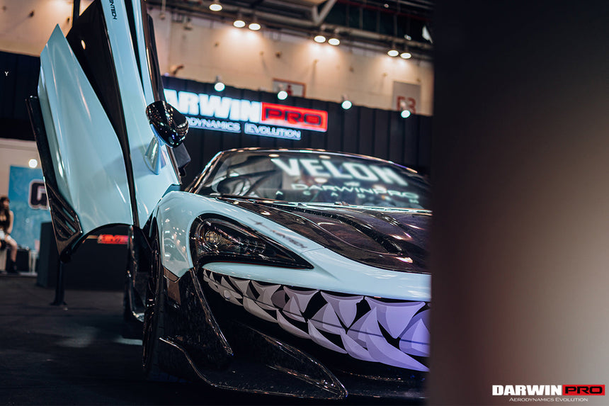 2018-2021 McLaren 600lt Carbon Fiber Front Bumper Lip