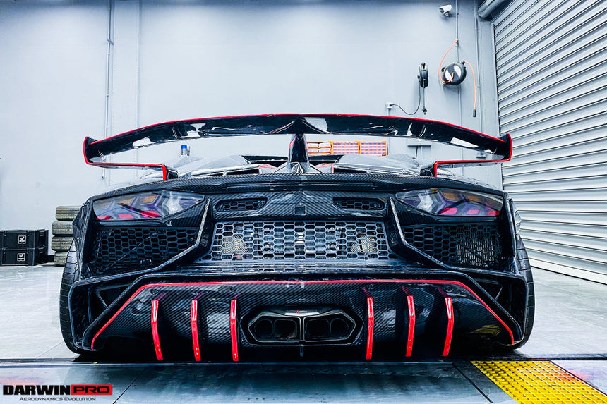 2011-2016 Lamborghini Aventador LP700 Coupe SV-BKSSII Style Wide body Carbon Fiber Aero Full Kit