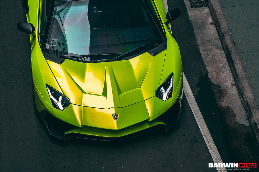 2011-2021 Lamborghini Aventador LP700 LP740 Coupe/Roadster SV Style Front Bumper