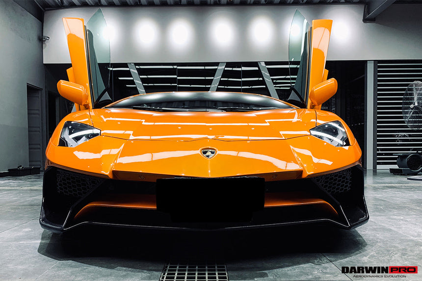 2011-2021 Lamborghini Aventador LP700 LP740 Coupe/Roadster SV Style Front Bumper