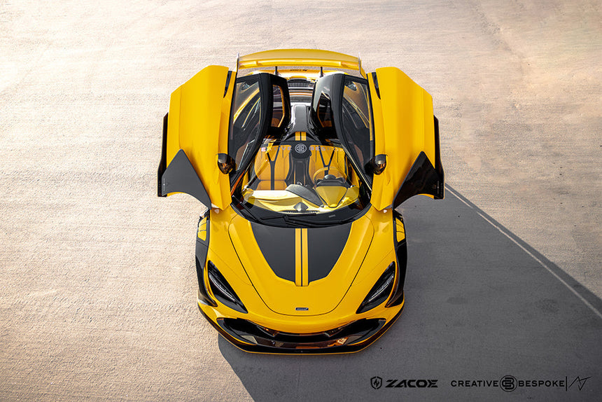 McLaren 720S Galaxy Dry Carbon Fiber Hood - Zacoe