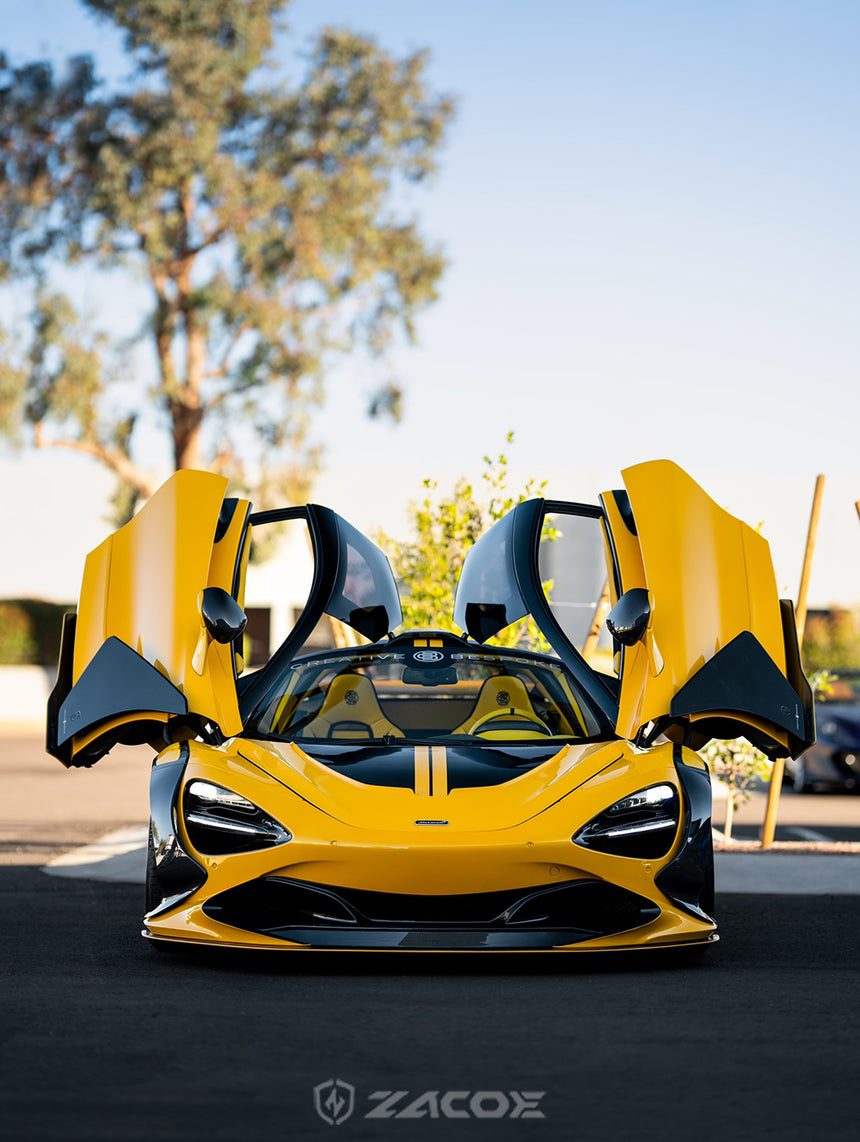 McLaren 720S Galaxy Wide Dry Carbon Fiber Full Kit - Zacoe