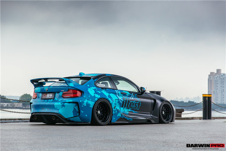 2016-2020 BMW M2 F87 VR Style Partial Carbon Fiber Wide Full Body kit