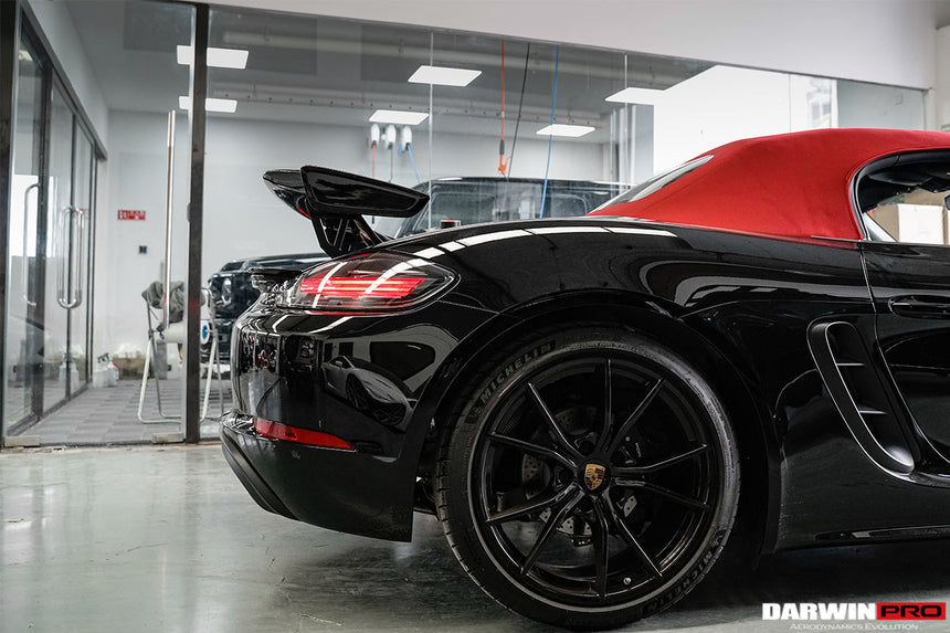 2016-2023 Porsche 718 Cayman/Boxster BKSS Style Carbon Fiber Trunk Spoiler