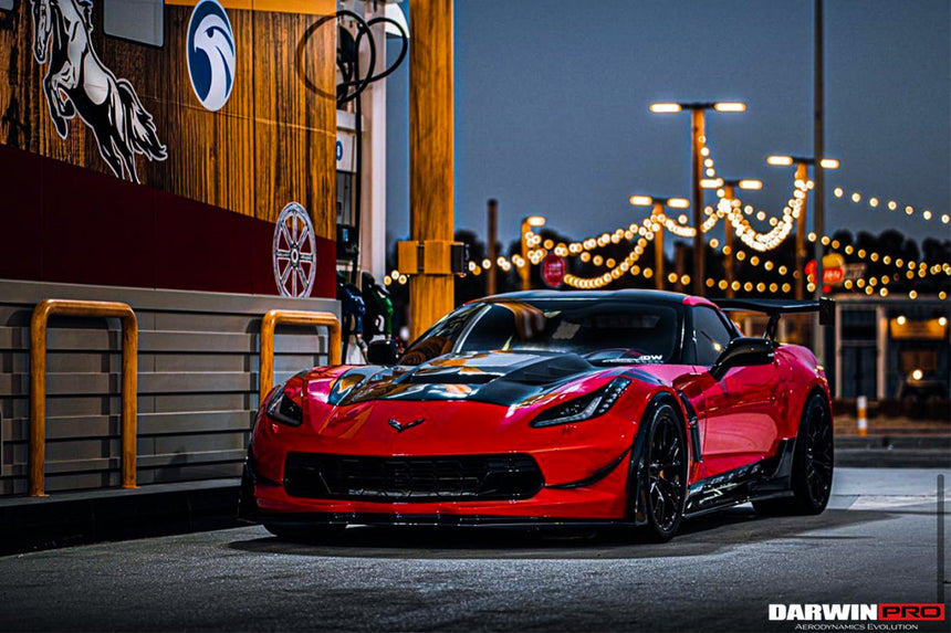 2013-2019 Corvette C7 Z51 Z06 Grandsport Carbon Fiber Canards