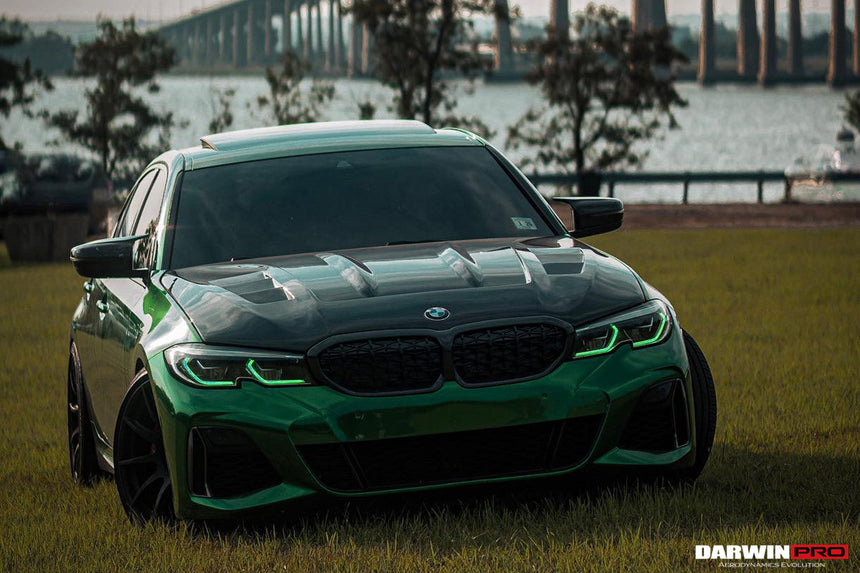2019-2024 BMW 3 Series G20/G28 BKSS Style Carbon Fiber Hood