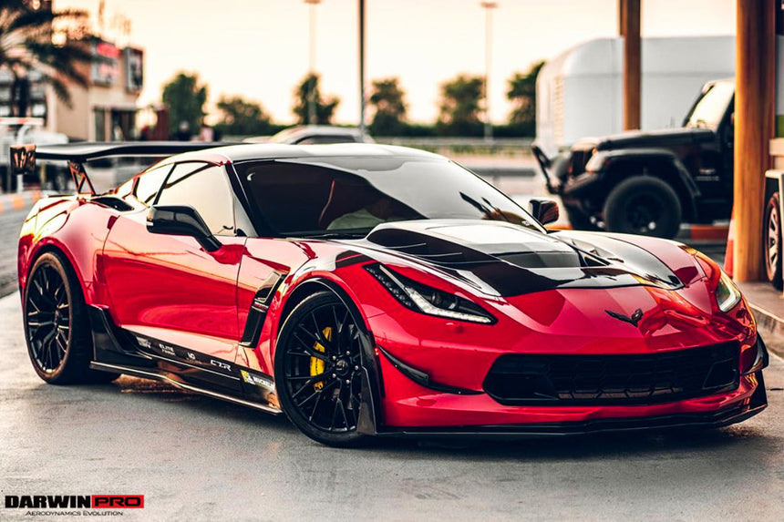 2013-2019 Corvette C7 Z51 Z06 Grandsport Carbon Fiber Canards