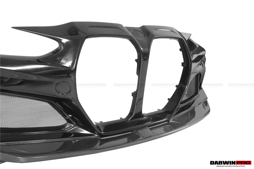 2021-UP BMW M4 G82/G83 BKSSII Style Front Bumper and Front Fender and Side Skirts