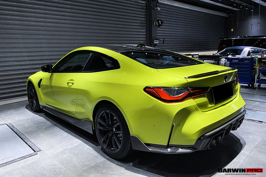 2021-UP BMW M4 G82/G83 M3 G80 Carbon Fiber Rear Diffuser Trim Replacement Lip