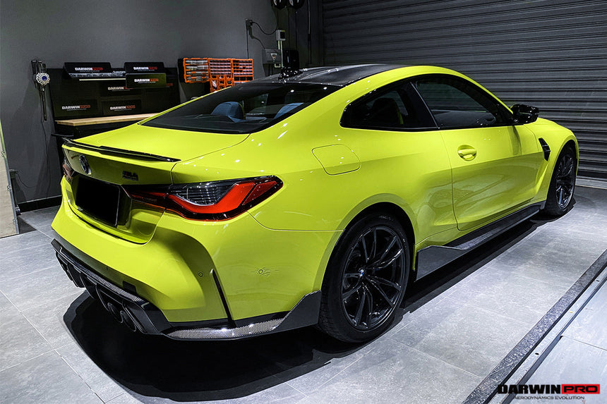 2021-UP BMW M4 G82/G83 M3 G80 Carbon Fiber Rear Diffuser Trim Replacement Lip