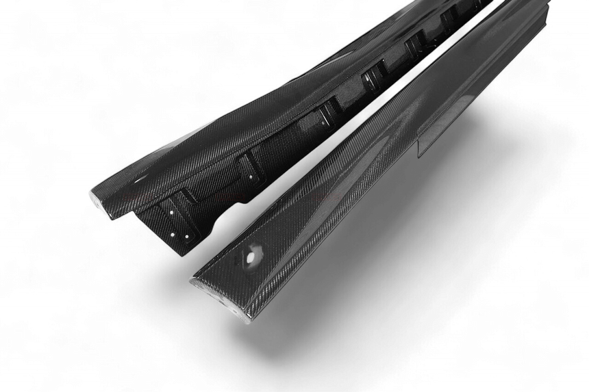 2017-2022 Nissan GTR R35 EBA Carbon Fiber Side Skirts